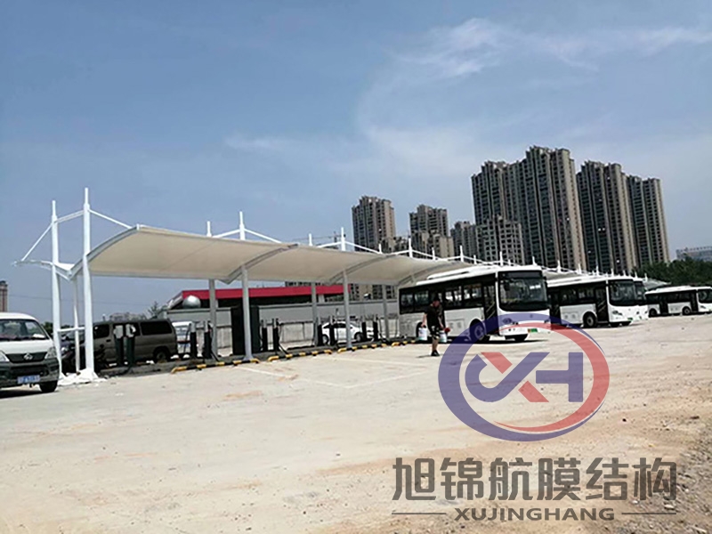 膜结构停车棚