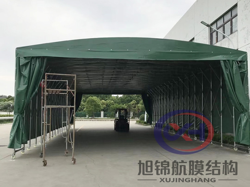 移动推拉雨篷