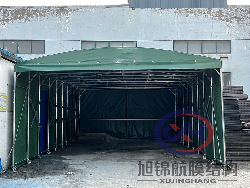 移动推拉雨篷