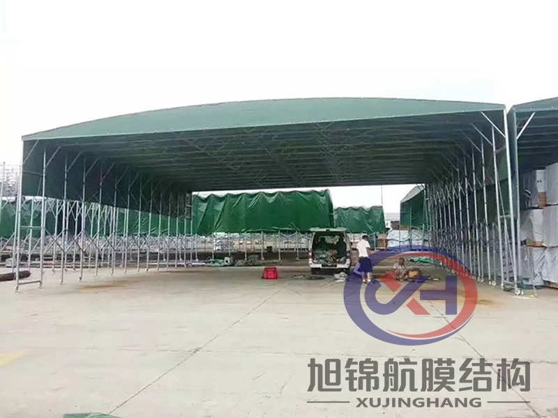 移动推拉雨篷
